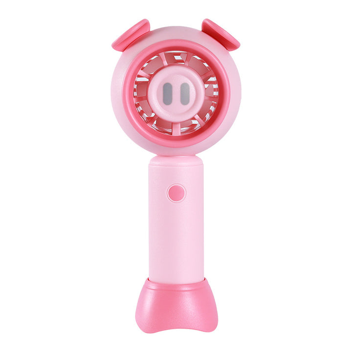 Ladies Portable Hand Fan with Ergonomic Handle and Quiet Operation Function Bowlift