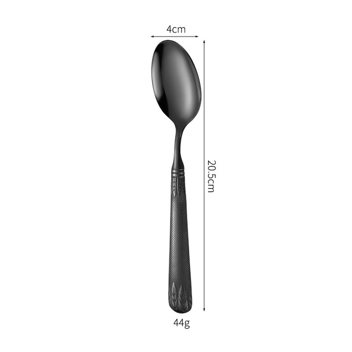 Elegant teaspoon with artistic handle design Bowlift