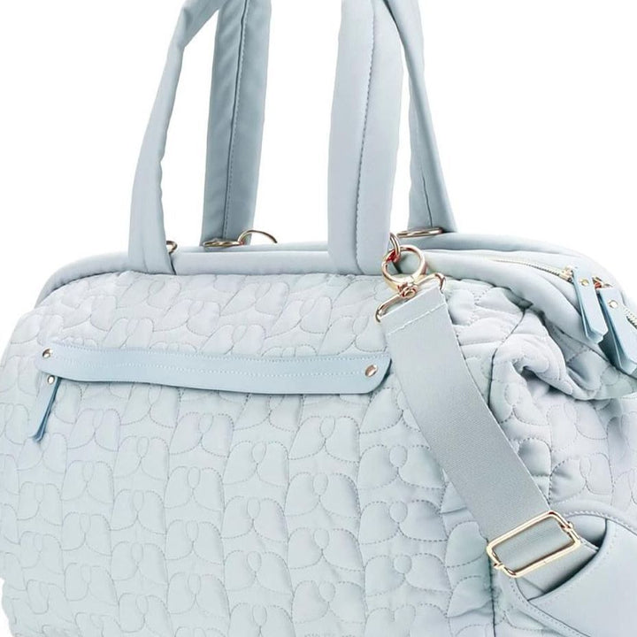 Quilted Travel Weekender Bag Bowlift