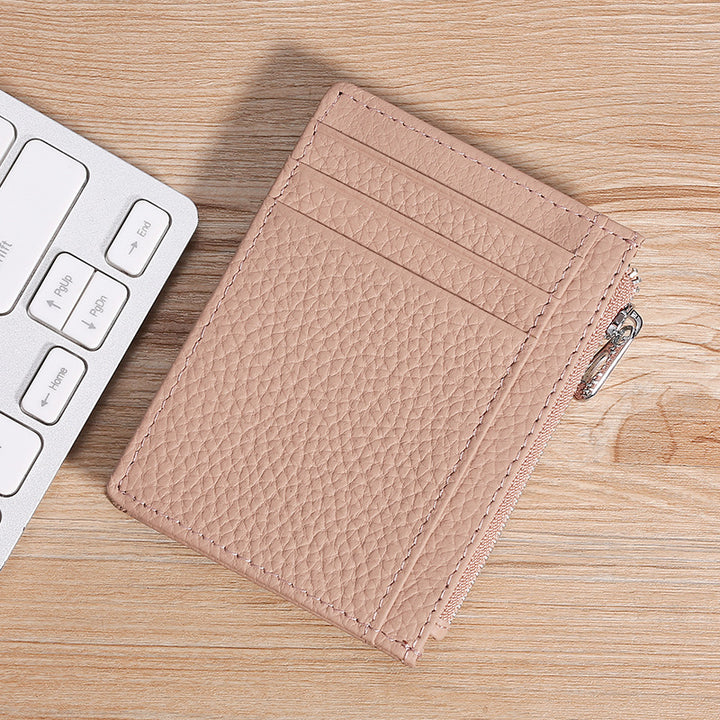 Premium Textured Leather Cardholder