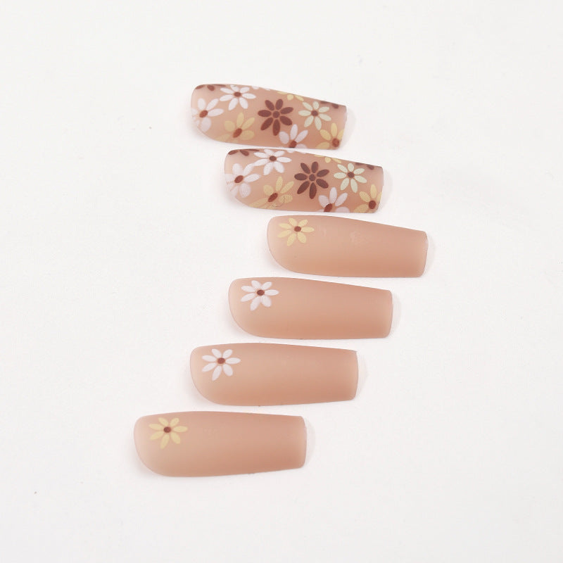 Floral Art Gel Press-On Nail Tips Bowlift