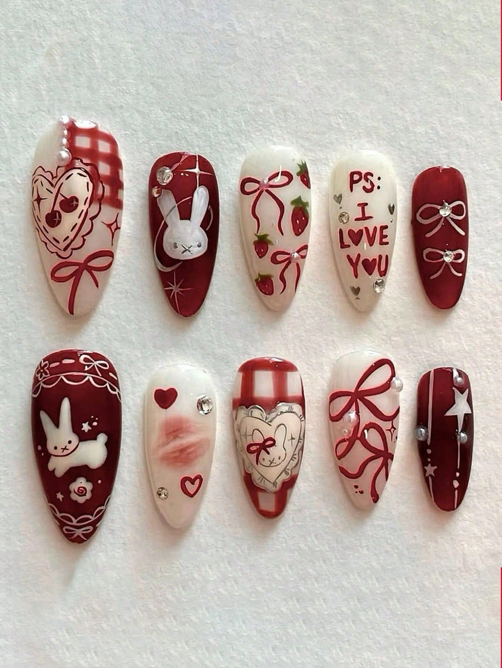 Artistic Themed Nail Art Set Bowlift