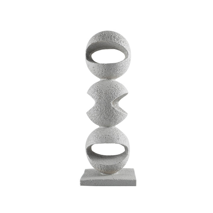 Artistic Textured Stone Sculpture