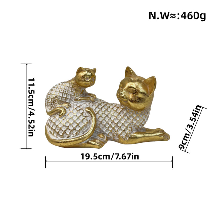 Decorative Cat Figurine Bowlift