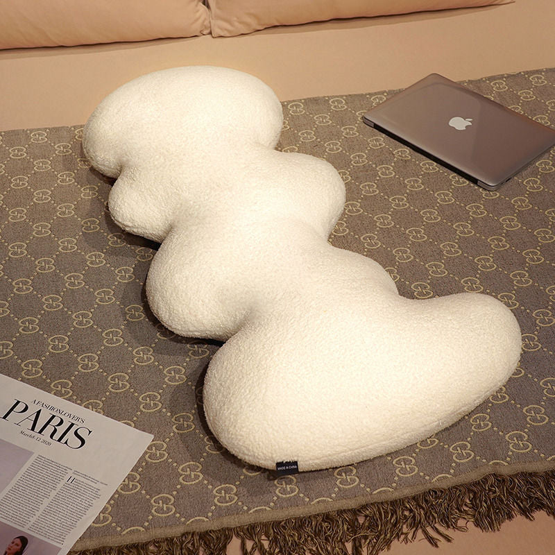 ergonomic cuddle pillow with wave design Bowlift