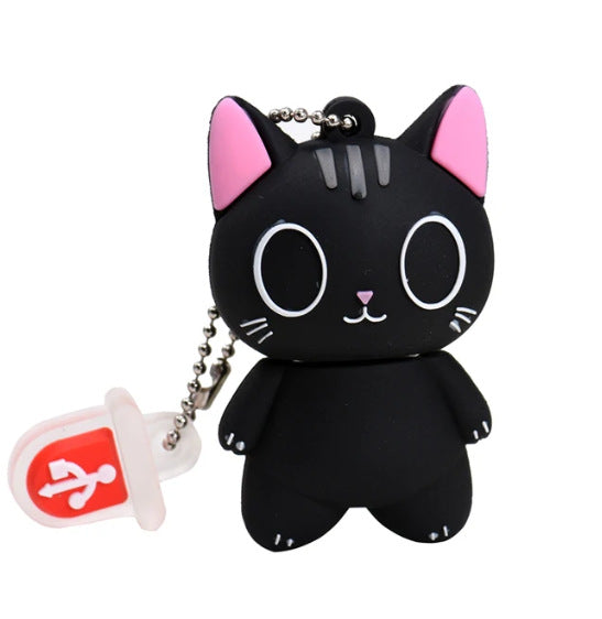 Cute Cat-Themed USB Drive Bowlift