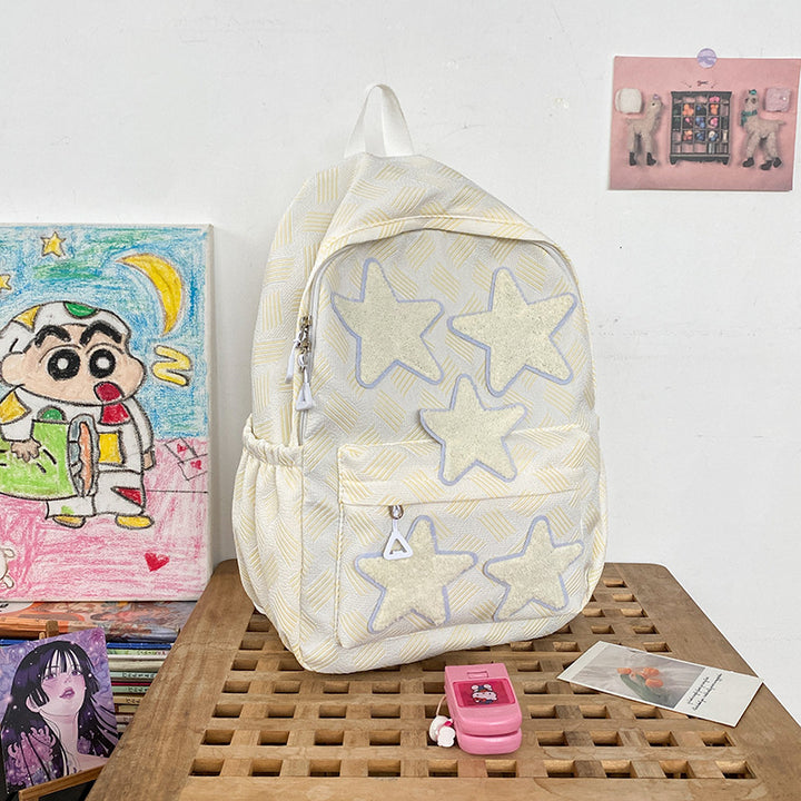 Backpack with Stylish Star Design and Comfortable Carrying System Bowlift