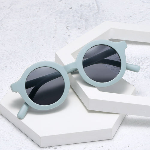 Women's stylish round sunglasses with modern plastic frame Bowlift