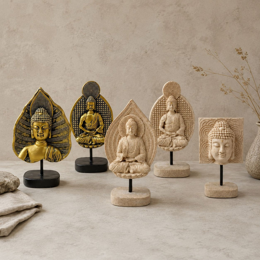 Decorative Buddha Statue Bowlift