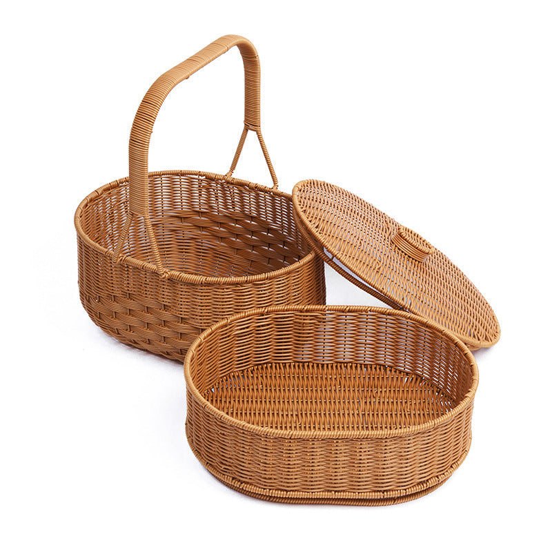 Large Woven Storage Basket Bowlift