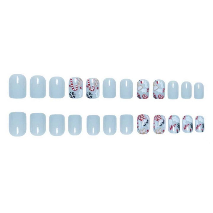 Festive Nail Art Wraps Bowlift
