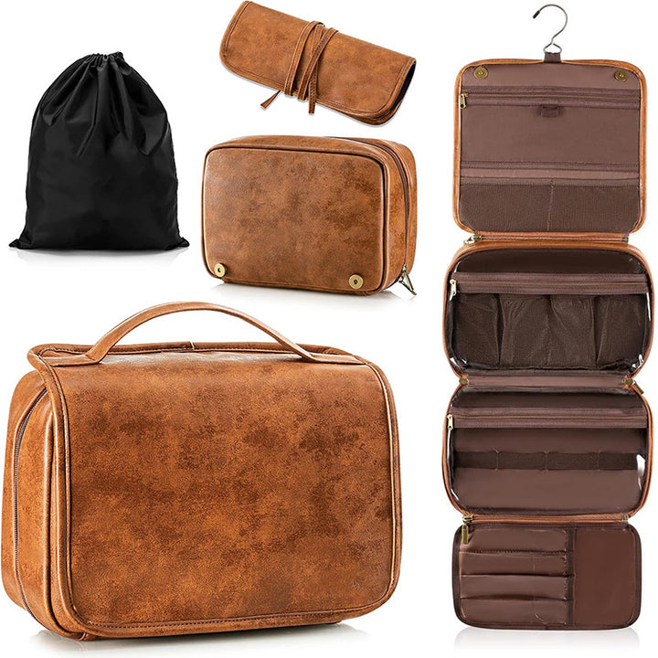 Cosmetic Organizer with Removable Carry Handle Bowlift