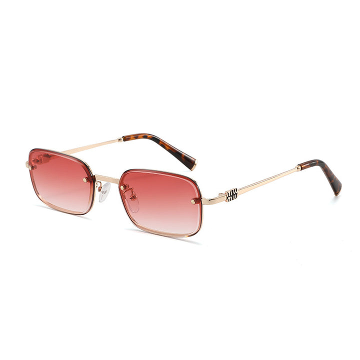 Women's sunglasses with elegant, rectangular frame and polarizing lenses Bowlift