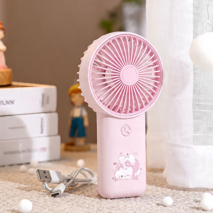 Ladies Portable Mini Fan Bowlift