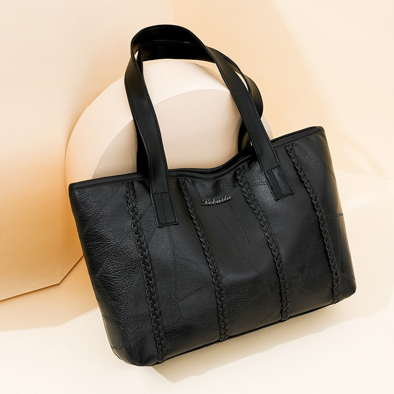 Elegant Braided Tote Bag Bowlift