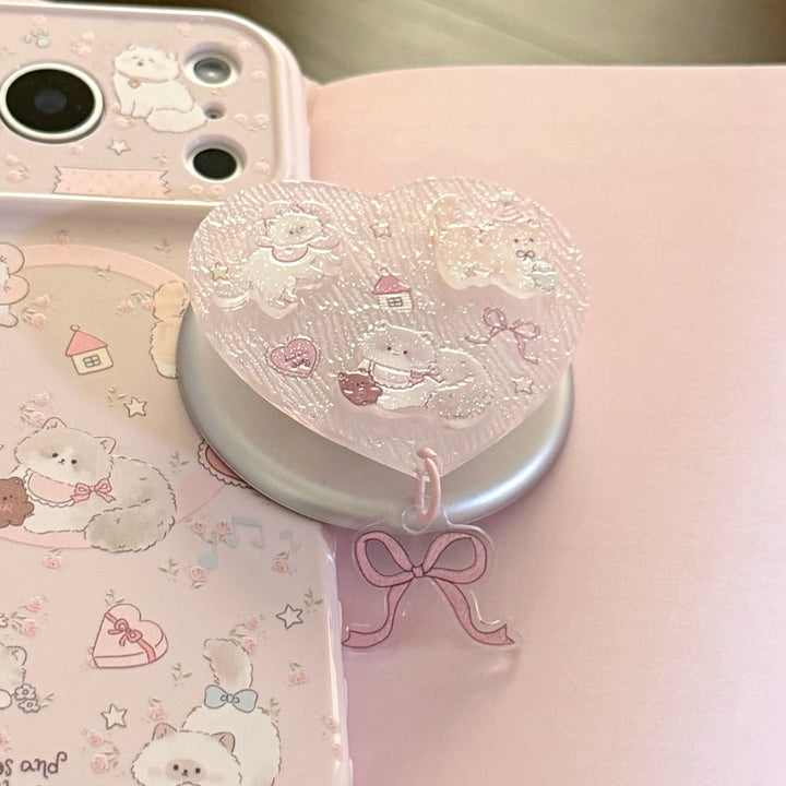 Heart-shaped Smartphone Holder Bowlift