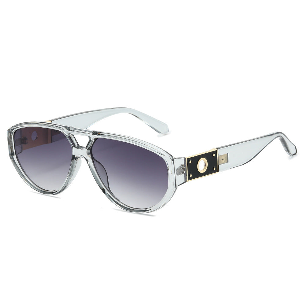 Vintage-Inspired Geometric Sunglasses Bowlift