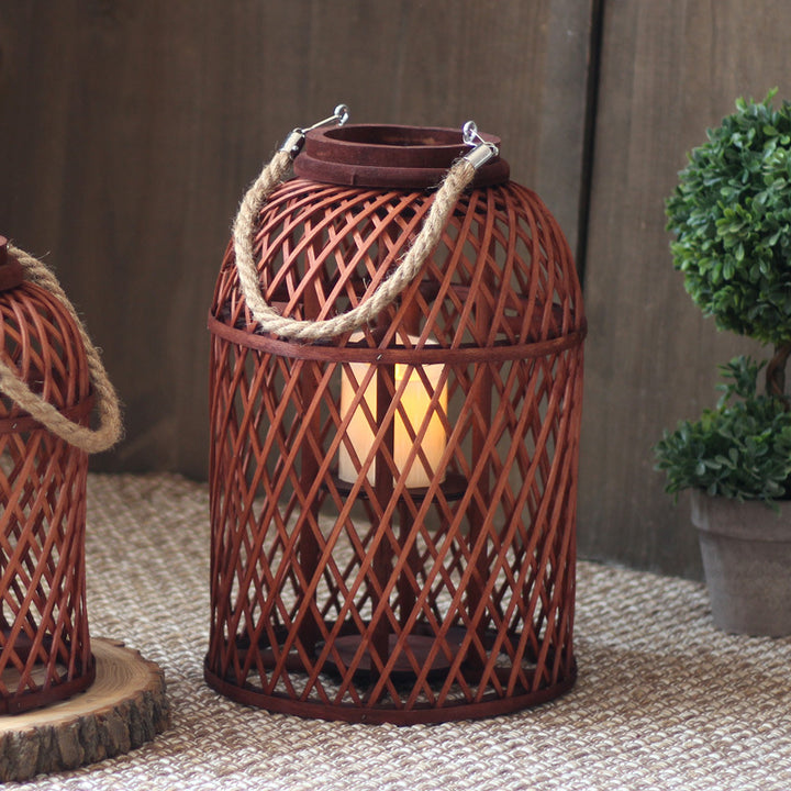 Handcrafted Rattan Lamp Bowlift