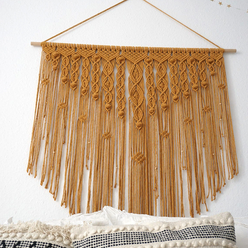Elegant Macrame Wall Hanging with Artistic Design