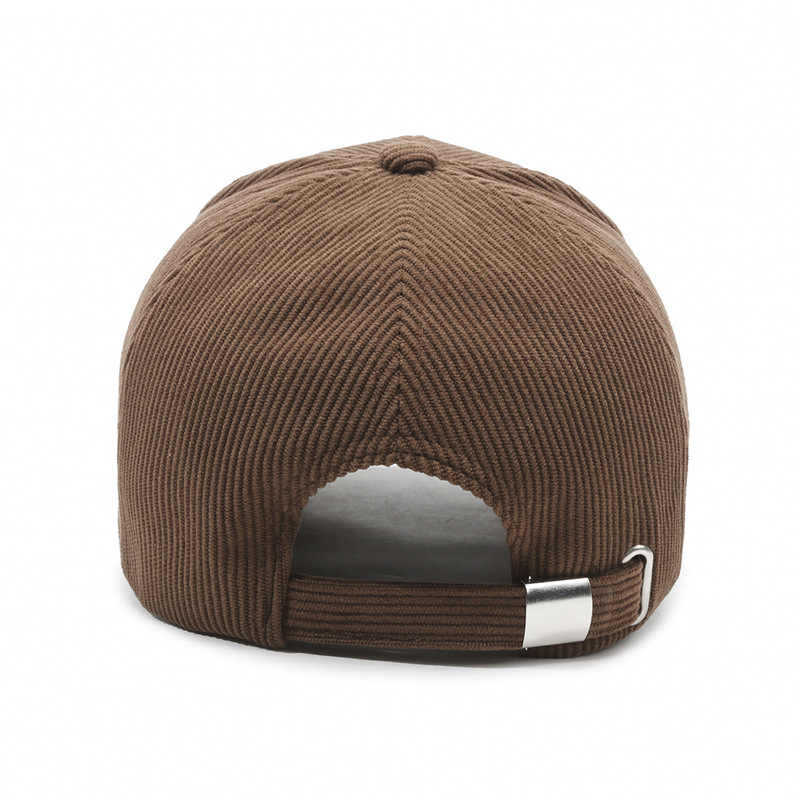 Women's Corduroy Embroidered Baseball Cap Bowlift