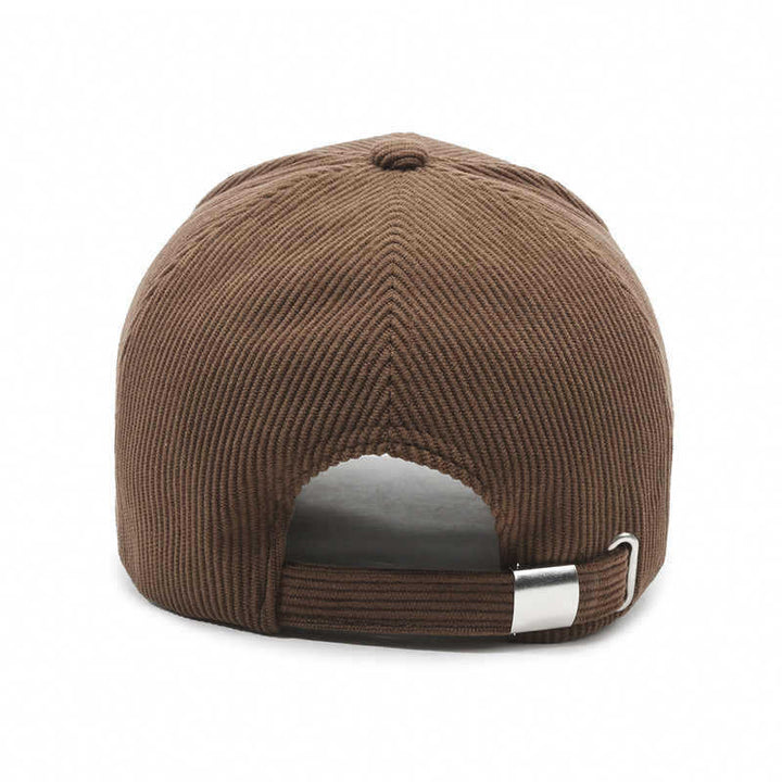 Women's Corduroy Embroidered Baseball Cap Bowlift