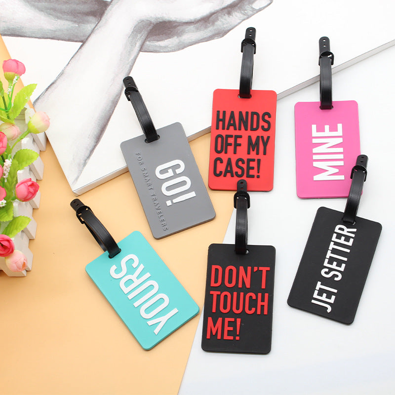 Unisex Travel Statement Luggage Tag Bowlift