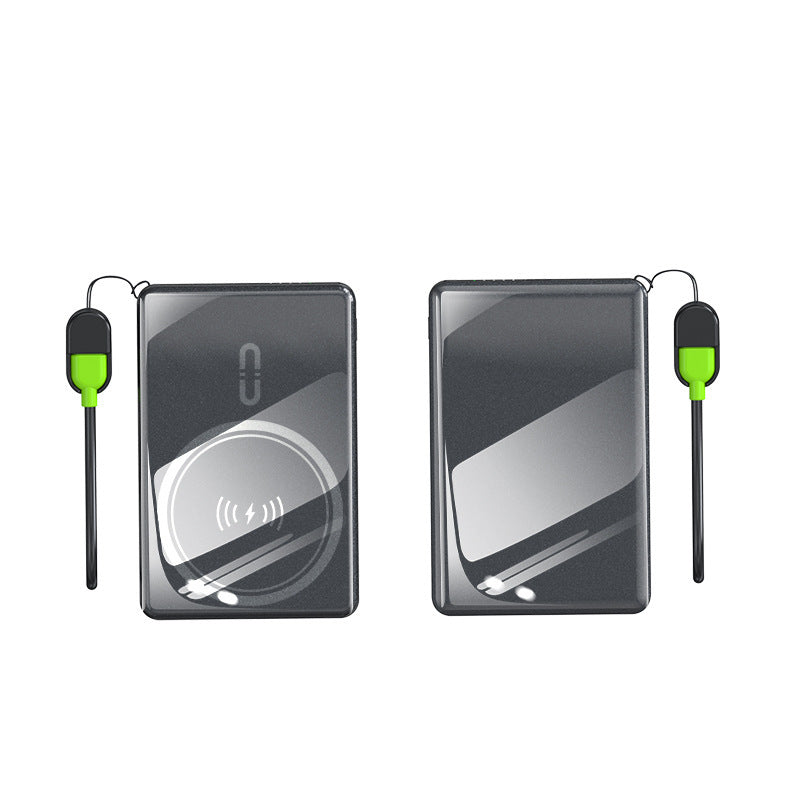 Portable power bank with wireless charging option and high-speed technology Bowlift