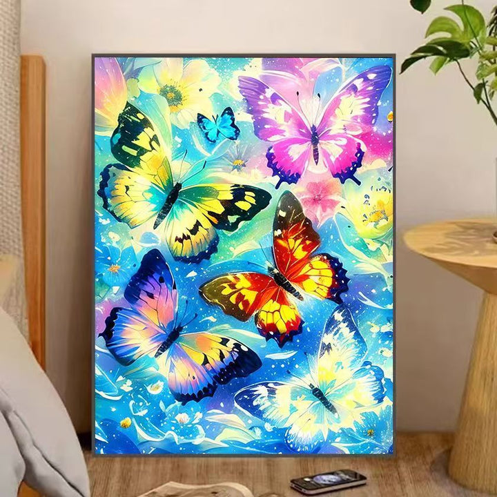 Fantasy Forest Butterfly Wall Art Bowlift