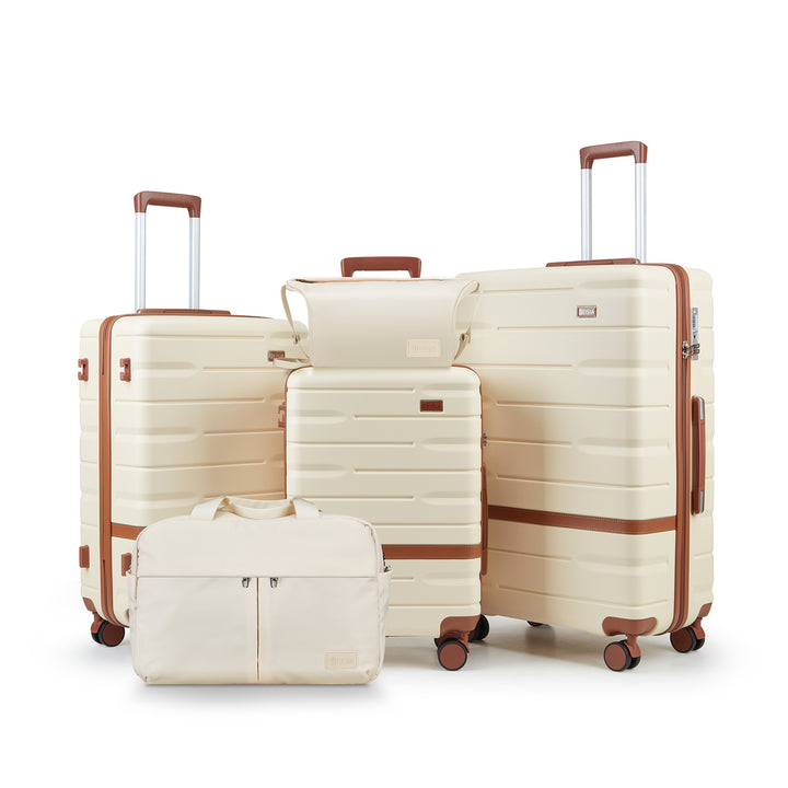 Unisex Premium Hard-Shell Luggage Set Bowlift