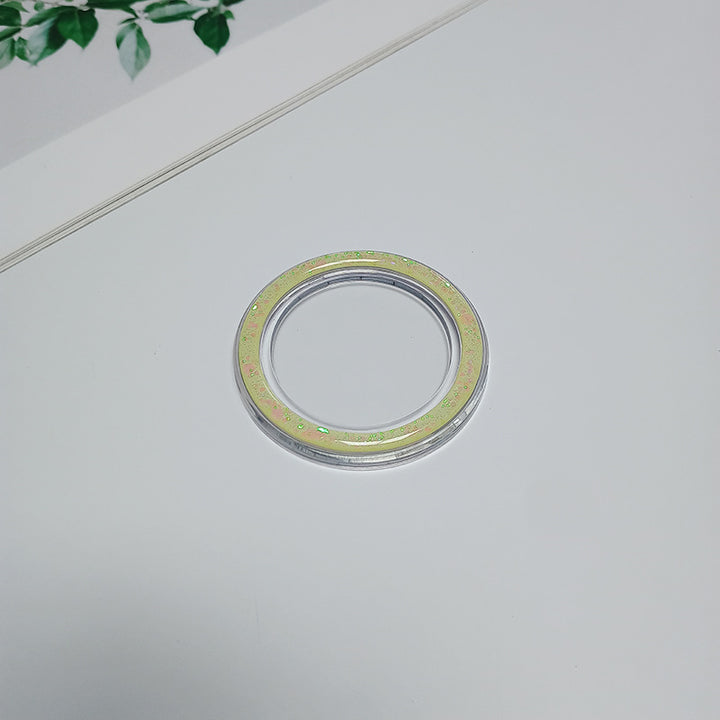 Decorative Transparent Compact Mirror Bowlift