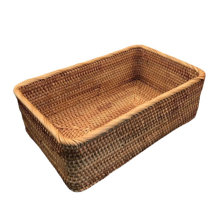 Women's braided storage basket Bowlift
