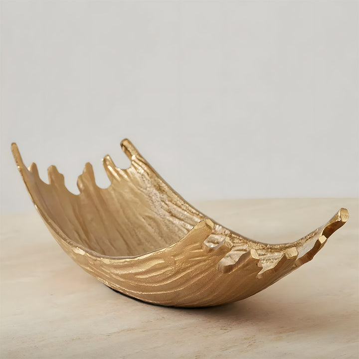 Decorative Serving Bowl with Unique Sculptural Design
