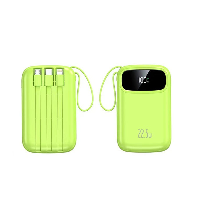 Portable power bank with integrated charging ports Bowlift