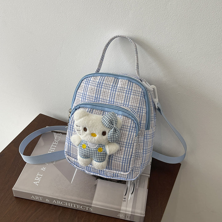 Cute Plush Animal-Themed Mini Backpack