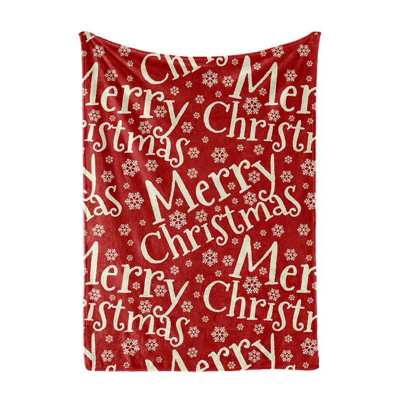 Women's Christmas blanket with festive design Bowlift