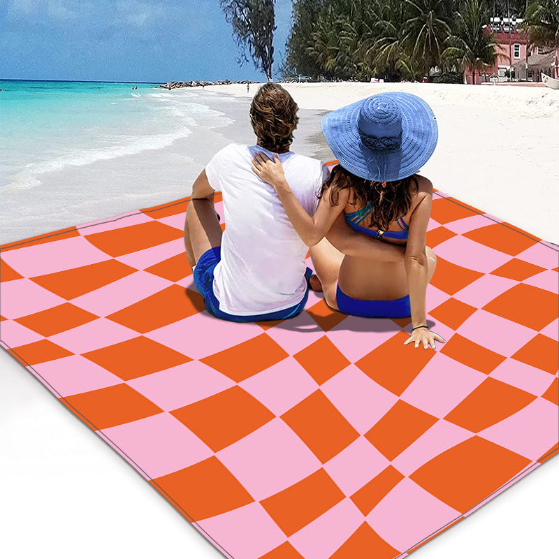 Picnic blanket in maritime design Bowlift