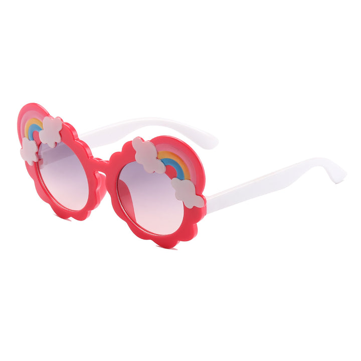 Ladies design-oriented sunglasses with flower-shaped frame Bowlift