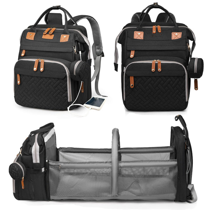 Unisex Multifunctional Backpack with Removable Zipper and Insulated Compartment Bowlift
