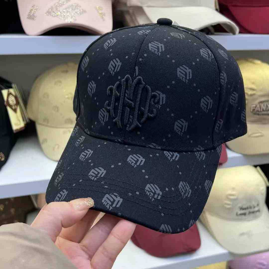 Men's Stylish Monogram Baseball Cap Bowlift