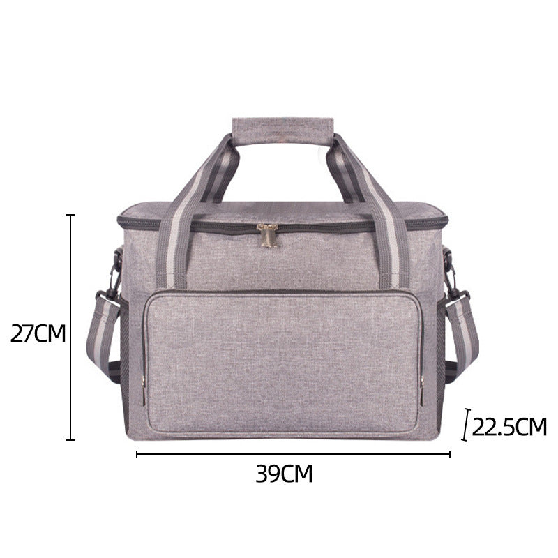Women's multifunctional cooler bag with additional side pocket Bowlift