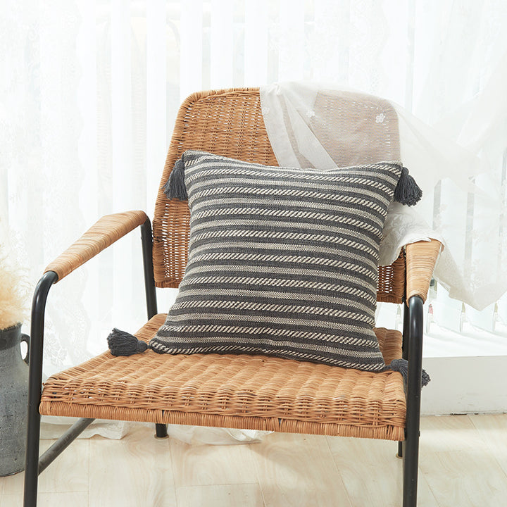 Decorative Tassel Throw Pillow