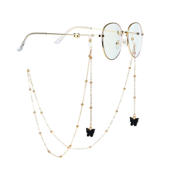 Decorative Butterfly Eyewear Chain Bowlift