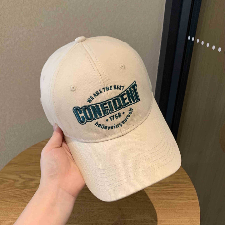 Men's Embroidered Statement Baseball Cap Bowlift