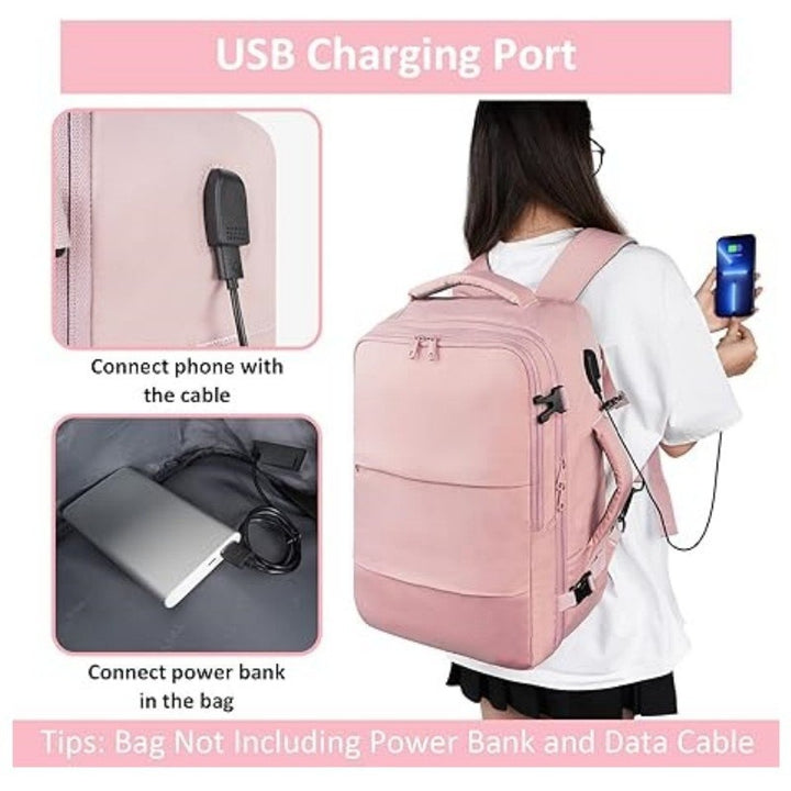 Practical travel backpack with adjustable straps and organizational pockets Bowlift