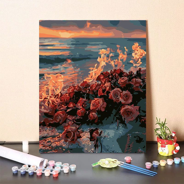 DIY Paint-by-Number Art Kit Bowlift