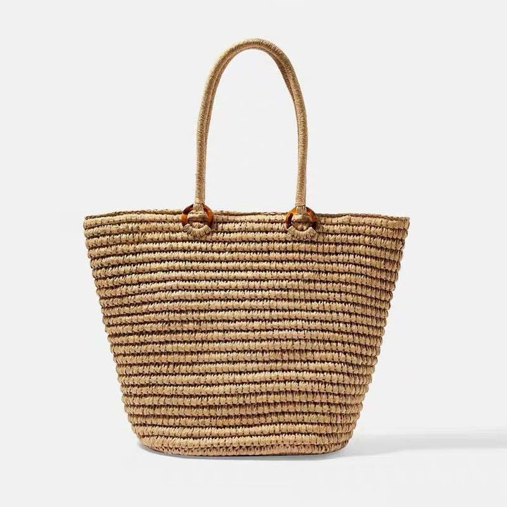 Handmade rattan basket bag with fashionable design Bowlift