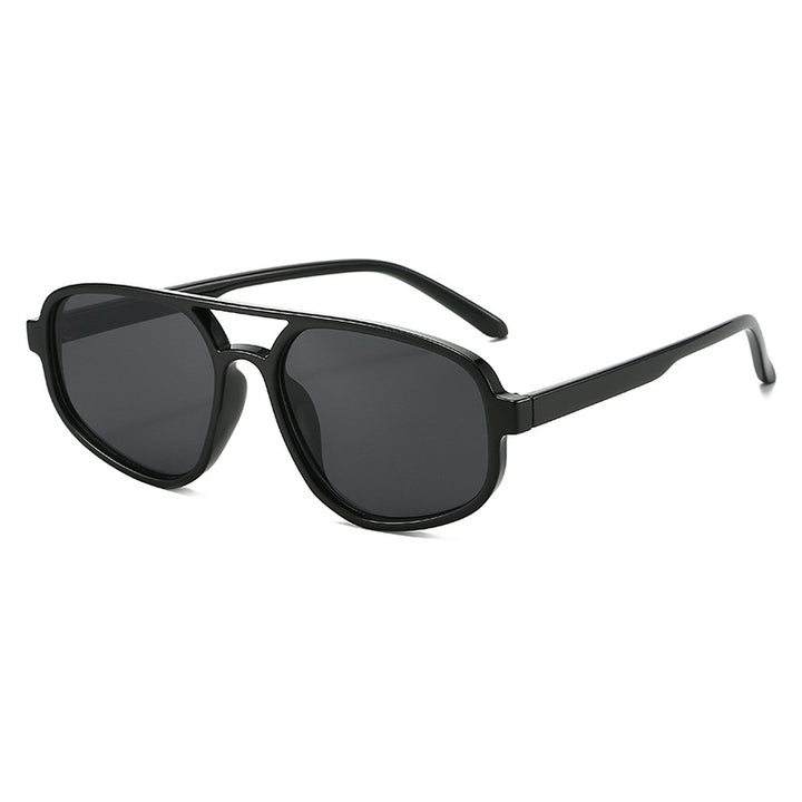 Women's fashionable sunglasses with wide frame and UV protection Bowlift
