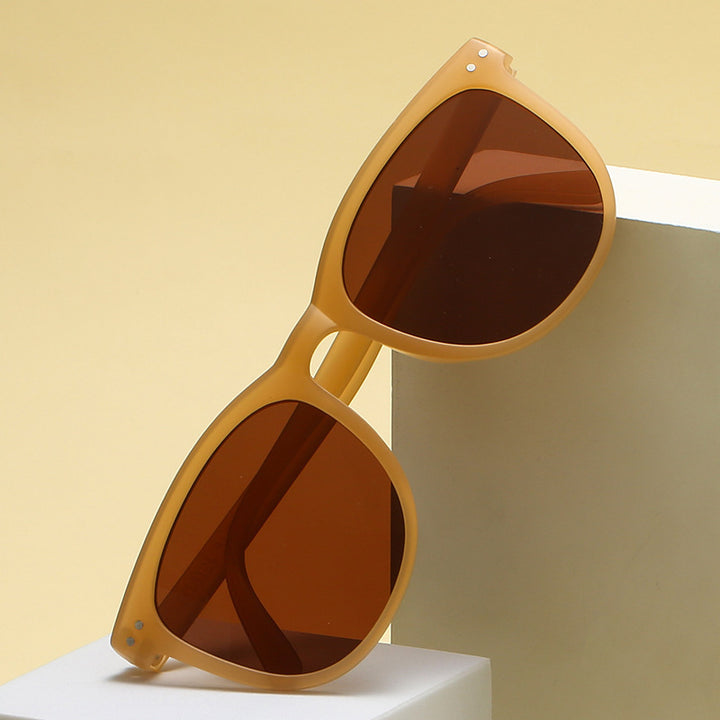 Ladies Fashion Tortoiseshell Sunglasses with Stylish Frame Bowlift