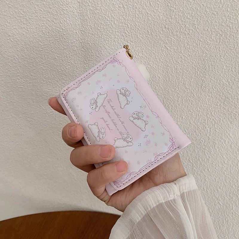Cute Cartoon-Themed Mini Wallet Bowlift