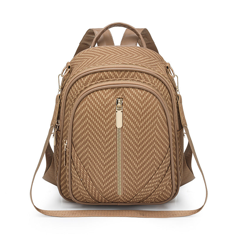 Chic Textured Crossbody Bag Bowlift